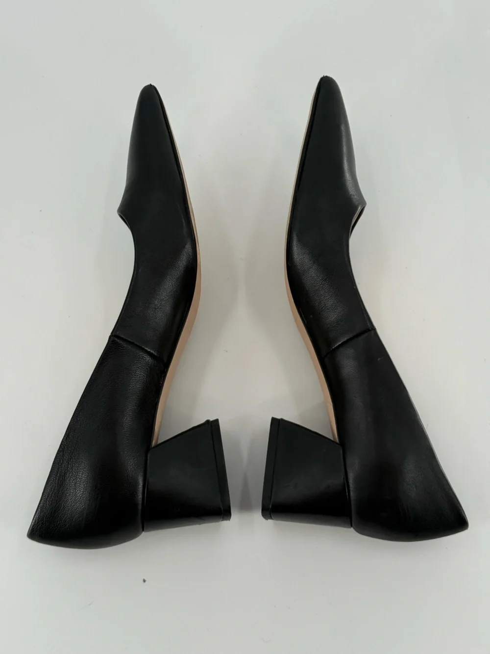 Franco Sarto Romi Pointy Toe Block Heels 8.5